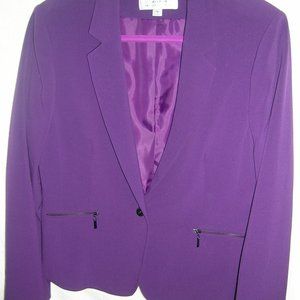 Purple Tahari Suit